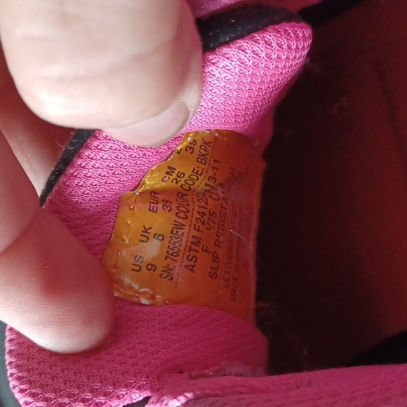 Skechers Synergy Sandlot Black Alloy Safety Toe Lace Work Shoes 76553 Womens 9 - Picture 6 of 7